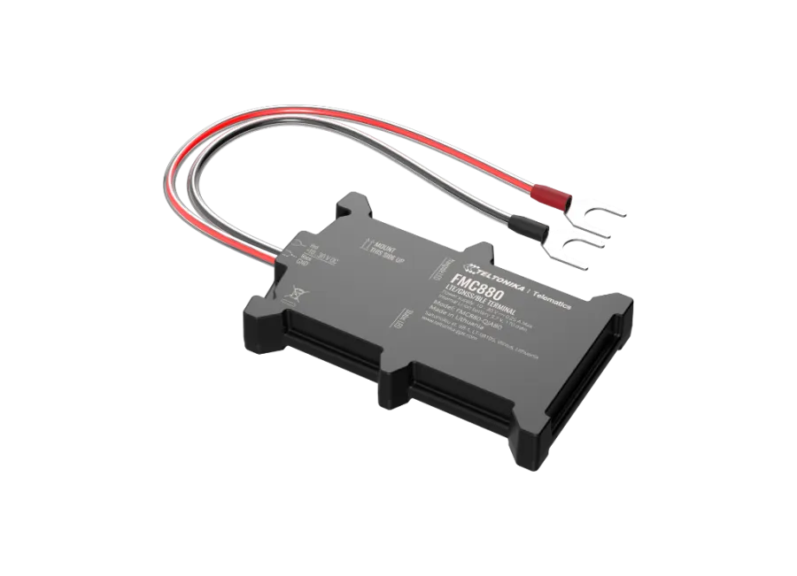 Teltonika FMC880-E 4G LTE GPS тракер за превозни средства – Защита с монтаж в двигателния отсек