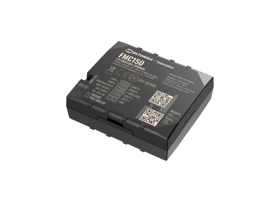 Teltonika FMC150-E 4G LTE CANBUS GPS тракер – Четене на CANBUS данни и управление на автопарк