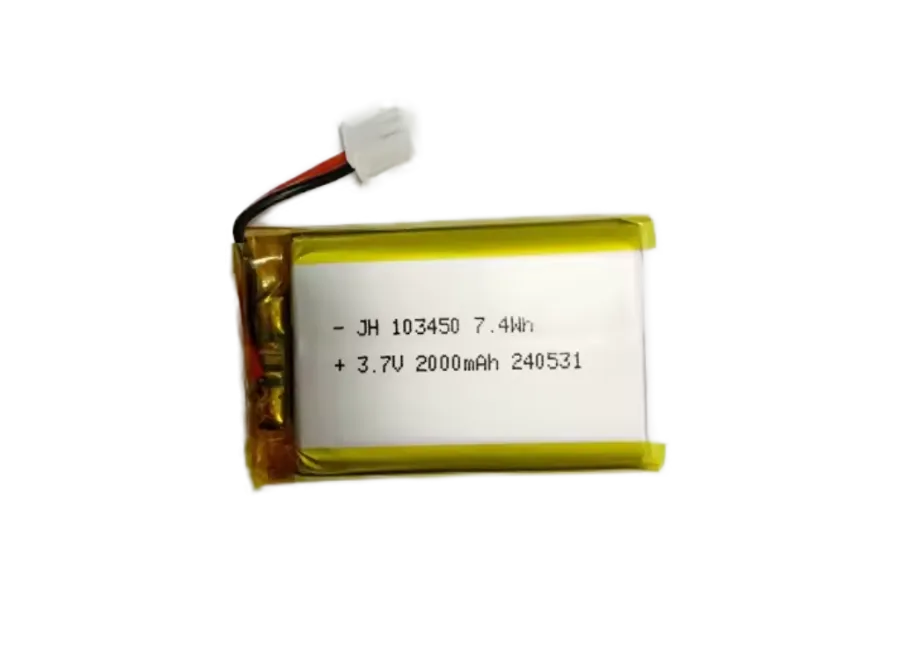 Li-ion батерия Jhxny 103450 (2000mAh, 3.7V) – с конектор ZHR-2